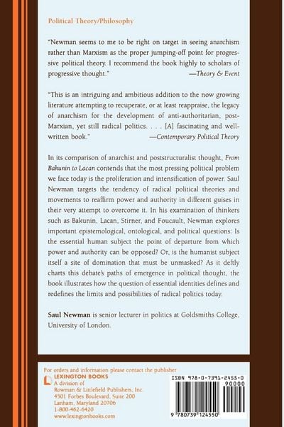 Produktbild: From Bakunin to Lacan