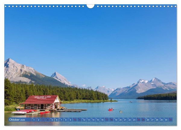Produktbild: Landschaften Kanadas (Wandkalender 2026 DIN A3 quer), CALVENDO Monatskalender