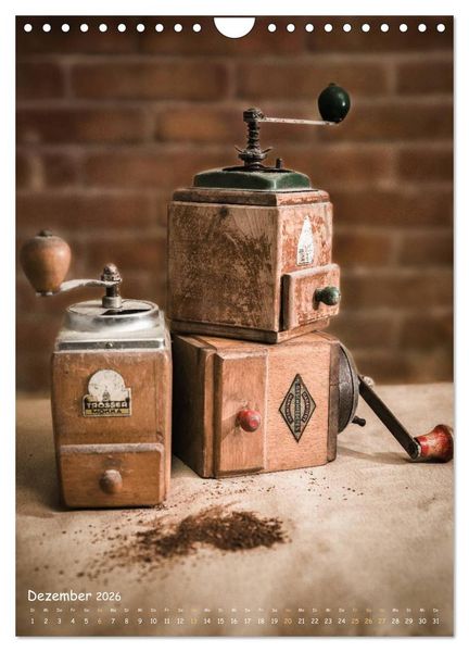 Produktbild: Alte Kaffeem&uuml;hlen (Wandkalender 2026 DIN A4 hoch), CALVENDO Monatskalender