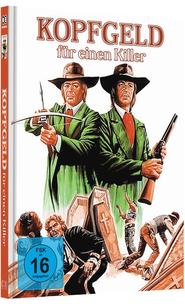 Produktbild: Kopfgeld f&uuml;r einen Killer - Mediabook - Cover C - Limited Edition (Blu-ray+DVD)