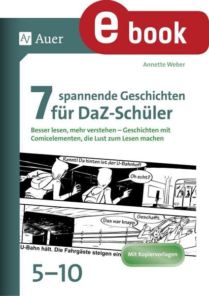 Produktbild: 7 spannende Geschichten f&uuml;r DaZ-Sch&uuml;ler 5-10