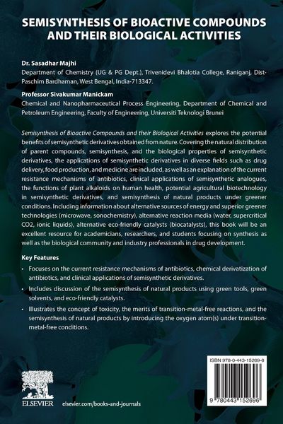 Produktbild: Semisynthesis of Bioactive Compounds and their Biological Activities
