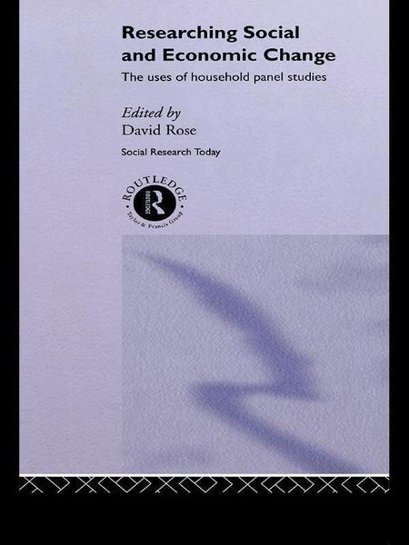 Produktbild: Researching Social and Economic Change
