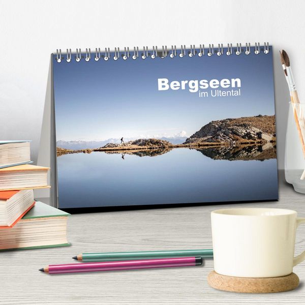 Produktbild: Bergseen im Ultental (Tischkalender 2026 DIN A5 quer), CALVENDO Monatskalender