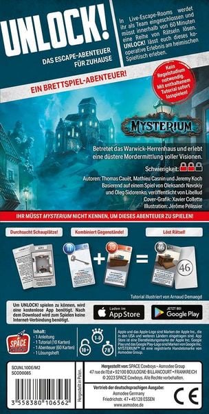 Produktbild: Unlock! Game Adventures: Mysterium
