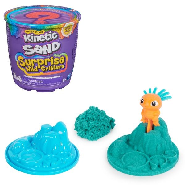 Kinetic Sand Surprise mit 113 g Kinetic Sand, Tierfigur und Accessoires