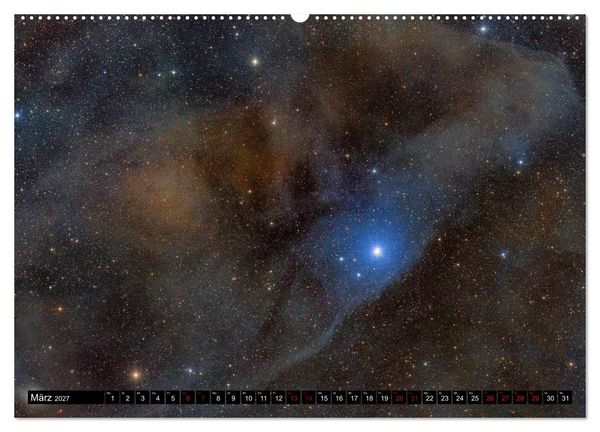 Produktbild: Deepsky XVII (Wandkalender 2027 DIN A2 quer), CALVENDO Monatskalender
