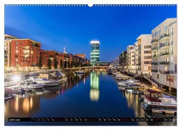 Produktbild: FRANKFURT Impressionen aus Mainhattan (Wandkalender 2026 DIN A2 quer), CALVENDO Monatskalender