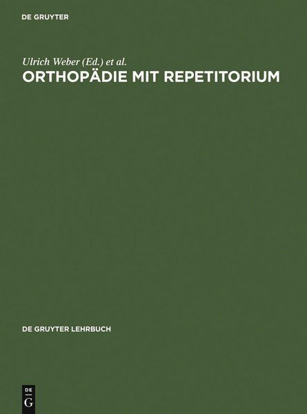 Produktbild: Orthop&auml;die mit Repetitorium