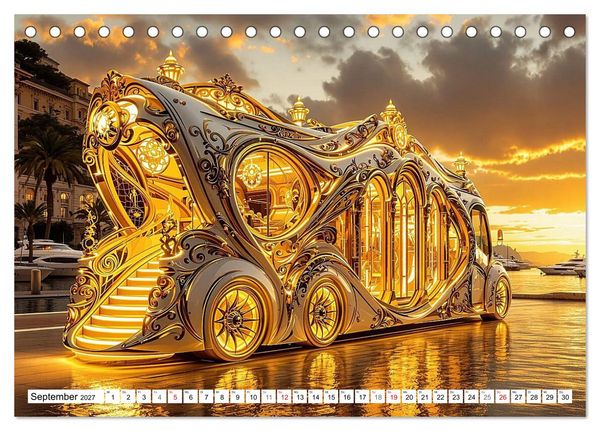 Produktbild: Rollende Traumwelten (Tischkalender 2027 DIN A5 quer), CALVENDO Monatskalender