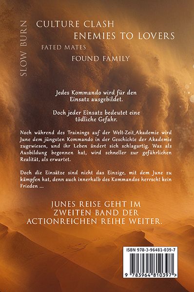 Produktbild: June und die Reise zum W&uuml;stensand (Band 2 der Romantasy-Reihe)