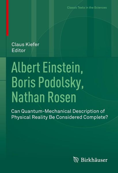Produktbild: Albert Einstein, Boris Podolsky, Nathan Rosen