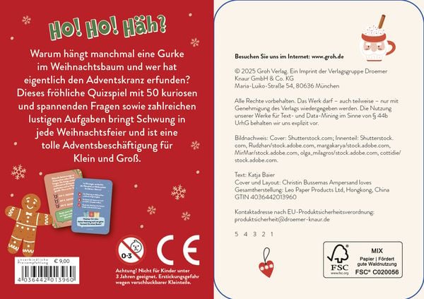 Produktbild: Ho! Ho! H&auml;h?