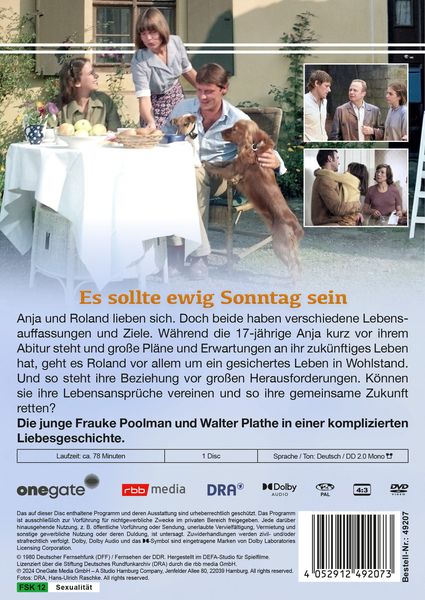 Produktbild: Es sollte ewig Sonntag sein (DDR TV-Archiv)
