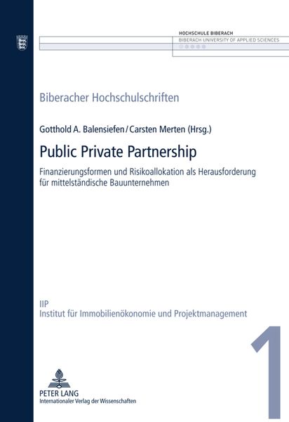 Produktbild: Public Private Partnership