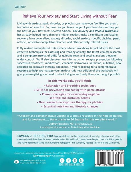 Produktbild: The Anxiety and Phobia Workbook