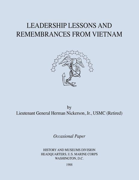 Produktbild: Leadership Lessons and Remembrances from Vietnam