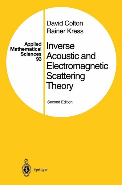 Produktbild: Inverse Acoustic and Electromagnetic Scattering Theory