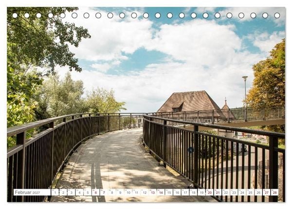 Produktbild: Sommerliches Sigmaringen (Tischkalender 2027 DIN A5 quer), CALVENDO Monatskalender