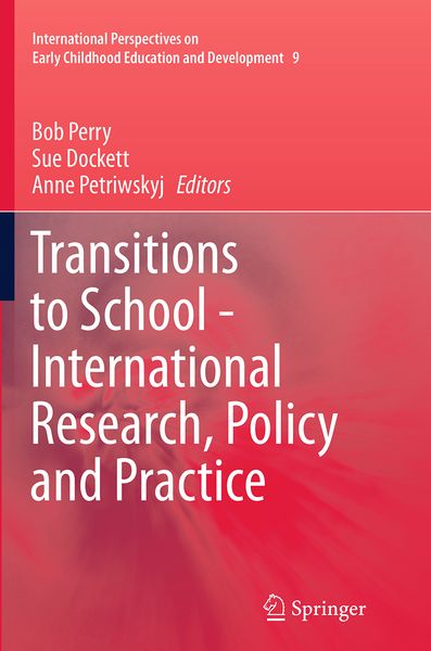 Produktbild: Transitions to School - International Research, Policy and Practice
