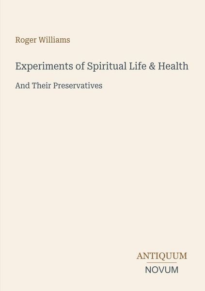 Produktbild: Experiments of Spiritual Life & Health