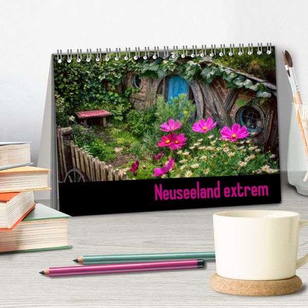 Produktbild: Neuseeland extrem (Tischkalender 2026 DIN A5 quer), CALVENDO Monatskalender