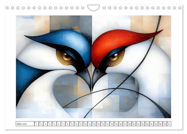 Produktbild: Seelenblicke (Wandkalender 2026 DIN A4 quer), CALVENDO Monatskalender
