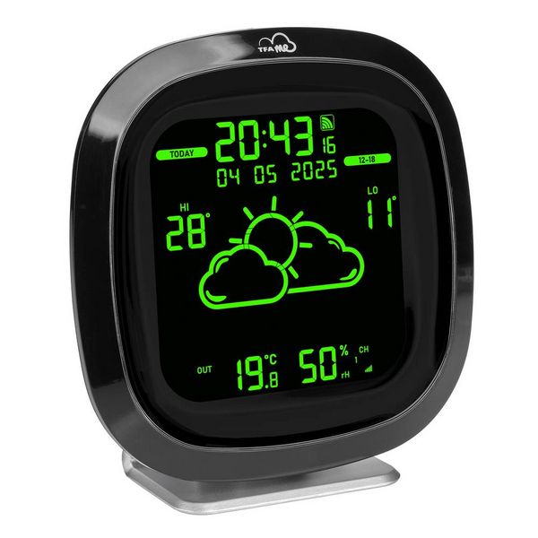 Produktbild: TFA Dostmann TFA.me ID-04 35.8102.01 WLAN-Wetterstation Vorhersage f&uuml;r 4 Tage Anzahl Sensoren max. 5