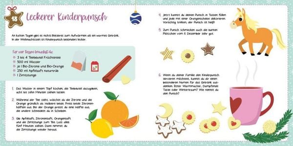 Produktbild: Mein Mein Pferde-Adventskalender zum Mitmachen