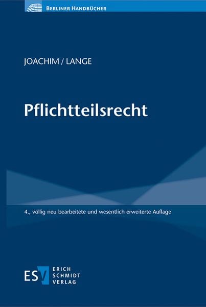 Produktbild: Pflichtteilsrecht