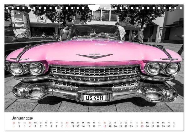 Produktbild: Classic Dream Cars (Wandkalender 2026 DIN A4 quer), CALVENDO Monatskalender