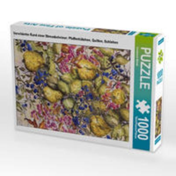 CALVENDO Puzzle Verwilderter Rand einer Streuobstwiese: Pfaffenhütchen, Quitten, Schlehen | 1000 Teile Lege-Größe 64x48cm Foto-Puzzle für glückliche Stunden