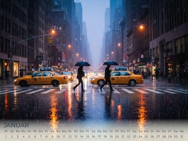 Produktbild: New York Kalender 2027