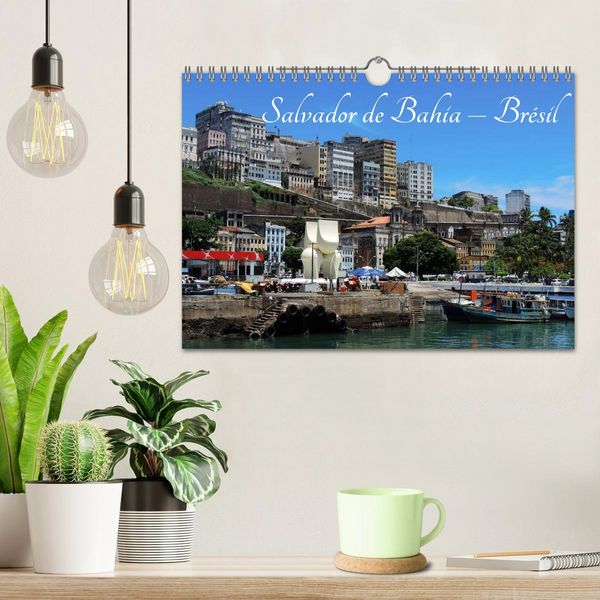 Produktbild: Salvador de Bahia &ndash; Br&eacute;sil (Calendrier mural 2026 DIN A4 vertical), CALVENDO calendrier mensuel