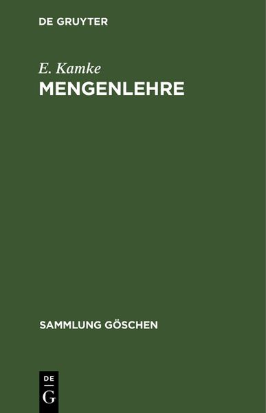 Produktbild: Mengenlehre
