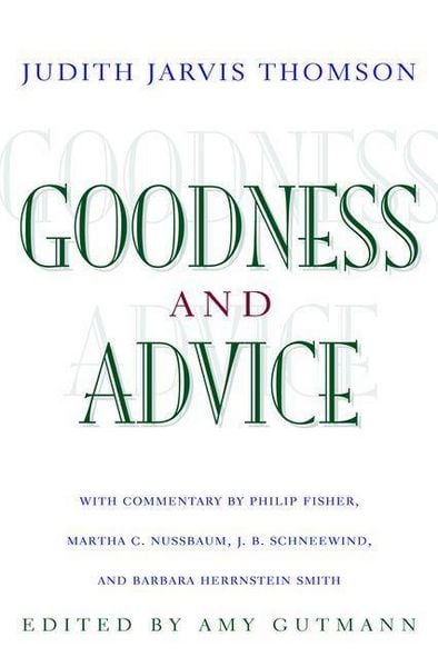Produktbild: Goodness and Advice