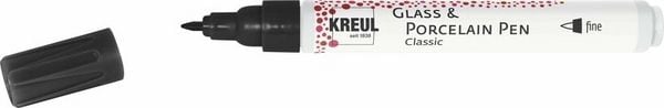 Produktbild: KREUL Glass & Porcelain Pen Classic fine Schwarz