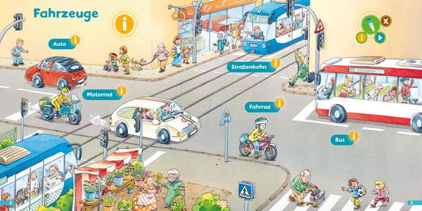 Produktbild: BOOKii&reg; H&ouml;ren und Staunen Mini Fahrzeuge