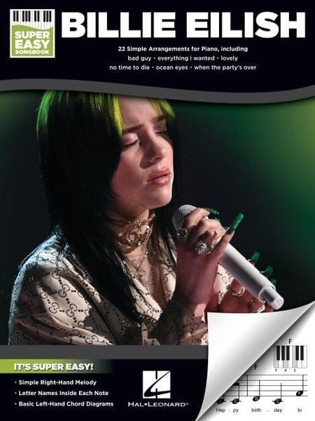 Produktbild: Billie Eilish - Super Easy Songbook