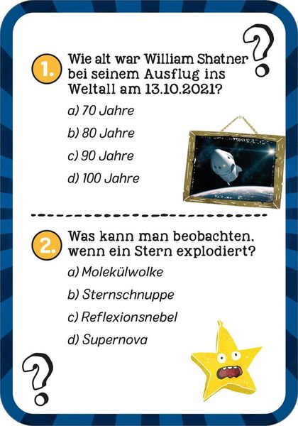 Produktbild: Das galaktische Weltall-Quiz