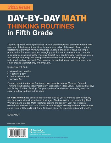 Produktbild: Day-by-Day Math Thinking Routines in Fifth Grade