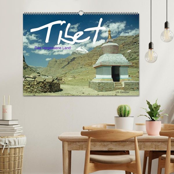 Produktbild: Tibet Das vergessene Land (Wandkalender 2026 DIN A2 quer), CALVENDO Monatskalender