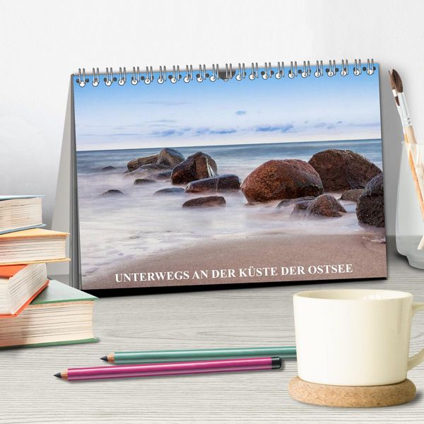 Produktbild: Unterwegs an der K&uuml;ste der Ostsee (Tischkalender 2026 DIN A5 quer), CALVENDO Monatskalender