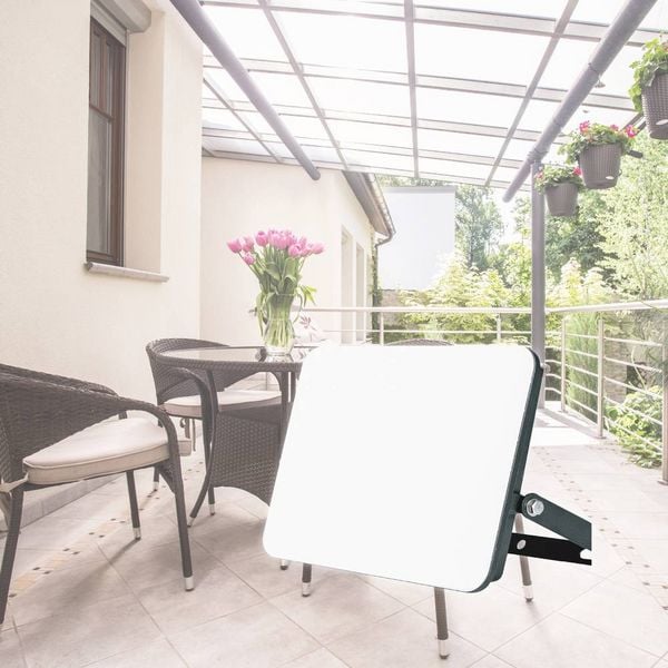 Produktbild: M&uuml;ller-Licht Orlando 21600071 LED-Au&szlig;enstrahler 20W Leuchtfarben: Neutralwei&szlig;