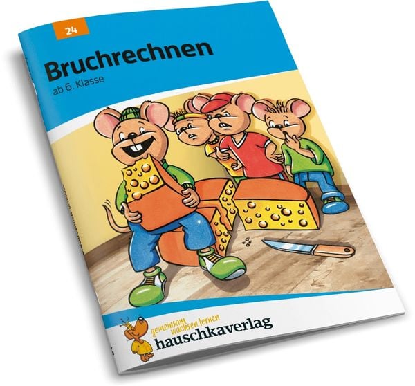 Produktbild: Bruchrechnen ab 6. Klasse, A5-Heft