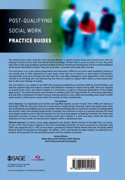 Produktbild: Courtroom and Report Writing Skills for Social Workers
