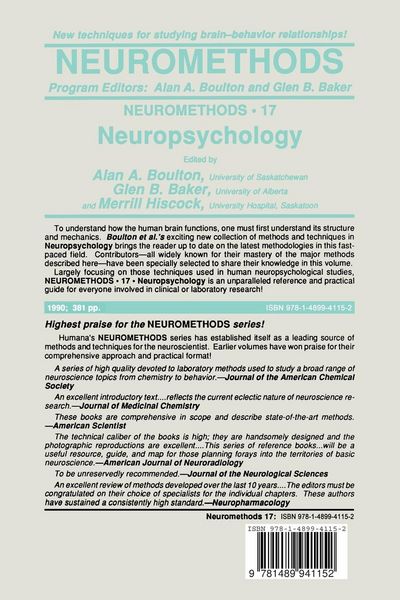 Produktbild: Neuropsychology