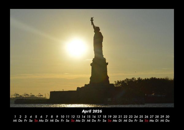 Produktbild: New York 2026 Fotokalender DIN A3