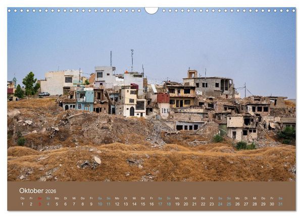 Produktbild: Irak - Zwischen Stolz und Ver&auml;nderung (Wandkalender 2026 DIN A3 quer), CALVENDO Monatskalender