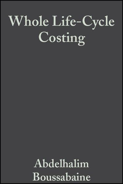 Produktbild: Whole Life-Cycle Costing